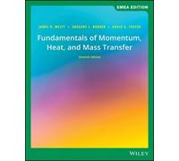 David G. Foster James We Fundamentals of Momentum, Heat, and Mass T (Tascabile)