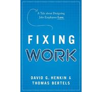 David G Henkin Thomas Bertels Fixing Work (Copertina rigida)