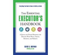 David G. Hoffman The Essential Executor's Handbook (Tascabile)