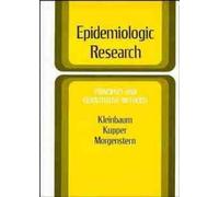 David G. Kleinbaum Lawrence L. Kupper Hal Mor Epidemiologic R (Copertina rigida)
