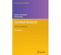 David G. Kleinbaum Mitchel Klein Survival Analysis (Copertina rigida)