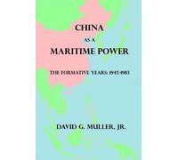 David G Muller China as a Maritime Power (Tascabile)