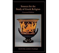 David G Rice Jo Sources for the Study of Greek Religion, Cor (Copertina rigida)