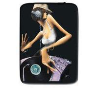 David Garibaldi - Designer DJ Custodia protettiva gratuita in neoprene con cerniera da 10"" per iPad 2 Netbook Tablet