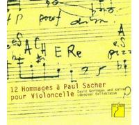David Geringas Twelve Tributes to Paul Sacher for Cello (CD) Album