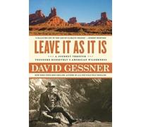 David Gessner Leave It as It Is (Tascabile)