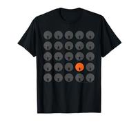 David Gilmour Luck e Strange in Concert Graphic Moons Maglietta