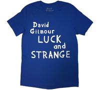 David Gilmour Luck & Strange Logo autorizzato Uomo maglietta