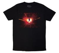 David Gilmour Luck & Strange Stage Shot autorizzato Uomo maglietta