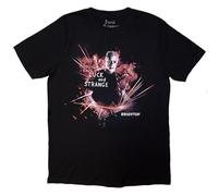 David Gilmour Maglietta unisex per adulti con stampa posteriore di Brighton Luck & Strange, Nero , M
