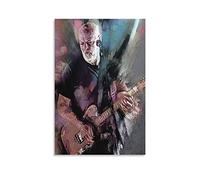 David Gilmour Musicician Pink FloydFashion Poster decorativo su tela da parete per soggiorno, camera da letto, 30 x 45 cm