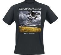 David Gilmour - T-Shirt # Xl Unisex Grey # Rattle That Lock