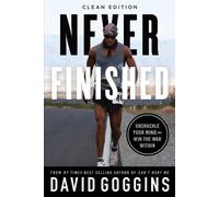 David Goggins Never Finished (Tascabile)