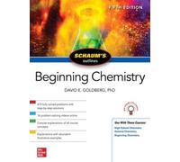 David Goldberg Schaum's Outline of Beginning Chemistry, Fifth Editio (Tascabile)