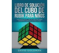 David Goldman Libro de Solución Del Cubo de Rubik para Niños (Tascabile)