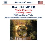 David Gompper – Concerto per violino / Ikon / Flip / Spirals – CD