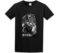 David Gonzales Art DGA Highway To Hell Ride Or Diearge T-Shirt Graphic Printed Shirt Shirt Mens T Shirt M