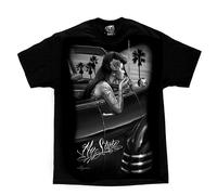 David Gonzales Dga il Mio Stile Motociclista Tatuaggio Cali Uomo T Shirt M-5XL