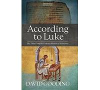 David Gooding According to Luke (Copertina rigida)