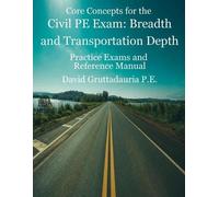 David Gruttadauria Civil PE Exam Breadth and Transportation Depth (Tascabile)
