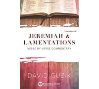 David Guzik Jeremiah and Lamentations (Tascabile)