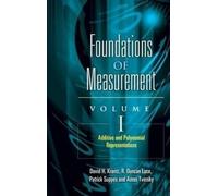 David H Krantz R Duncan Luce Foundations of Measurement Volume I (Tascabile)
