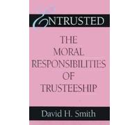 David H. Smith Entrusted (Copertina rigida) Philanthropic and Nonprofit Studies