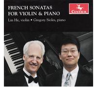 DAVID HAAS / DAVID LANTZ / HERB French Sonatas for Violin & Piano (CD)