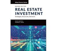David Hartzell Andrew E. Ba Real Estate Investment and Finan (Copertina rigida)