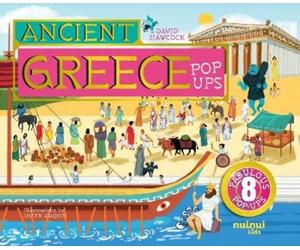 David Hawcock Javier Joaquin Ancient Greece Pop-Ups (Copertina rigida)
