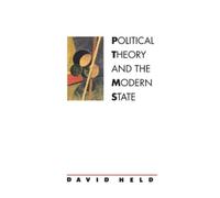 David Held Political Theory and the Modern State (Tascabile)