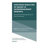 David Higgins Nurturing Modalities of Inquiry in Entrepreneur (Copertina rigida)