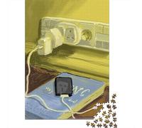 David Hockney Rompicapo,Puzzle arte, Puzzles opere d'arte famose nel mondo Per Adulti, Jigsaw Puzzles, Impegnativo Puzzle Di Legno dipinto, Stampa A Colori 1000 Pcs