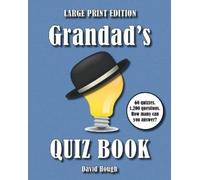 David Hough Grandad's Quiz Book (LARGE PRINT EDITION) (Tascabile)
