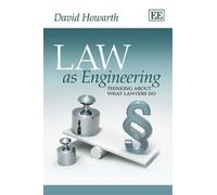 David Howarth Law as Engineering (Copertina rigida)