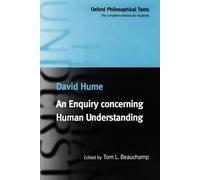 David Hume An Enquiry concerning Human Understanding (Tascabile)