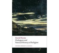 David Hume Dialogues Concerning Natural Religion, and The Natural Hi (Tascabile)