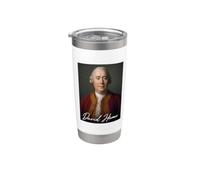 David Hume Filosofo Scozia Bicchiere termico in acciaio inox doppia parete