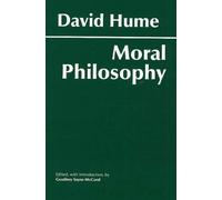 David Hume Hume: Moral Philosophy (Copertina rigida) Hackett Classics