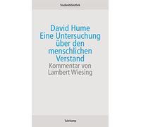 David Hume Lamb Eine Untersuchung über den menschlichen Verstand: Mi (Tascabile)