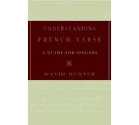 David Hunter Understanding French Verse (Copertina rigida)