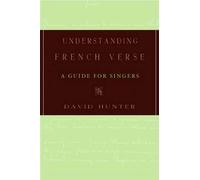 David Hunter Understanding French Verse (Copertina rigida)