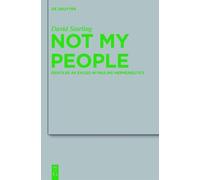 David I. Starling Not My People (Copertina rigida)