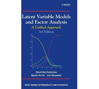 David J. Bartholomew Irini Mousta Latent Variable Models and (Copertina rigida)