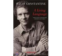 David J. Constantine A Living Language (Tascabile)