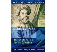 David J. Halperin Sabbatai Zevi (Tascabile)
