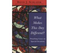 David J. Schlafer What Makes This Day Different? (Tascabile)