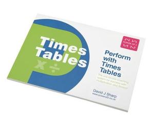 David J. Sharp Perform with Times Tables (Tascabile)
