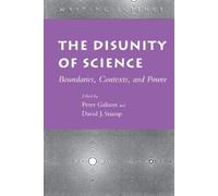 David J. Stump The Disunity of Science (Tascabile) Writing Science