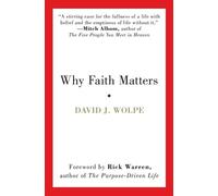 David J Wolpe Why Faith Matters (Tascabile)